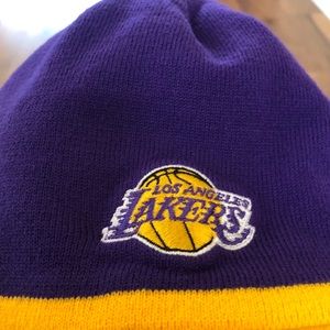 ADIDAS NBA LAKERS KIDS BEANIE